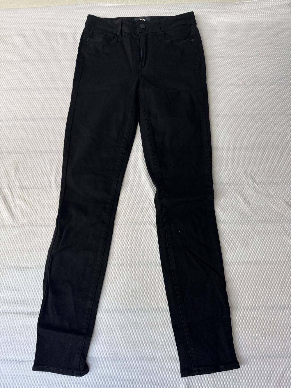 $169 PAGE Black Stretchable Transcend - Hoxton Ultra Skinny Jeans sz 26